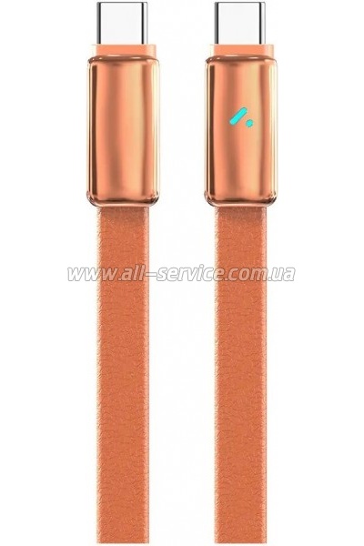 Дата кабель USB-C to USB-C 1.0m 5A 100W ultra-thin orange ColorWay (CW-CBPDCC100-OR) Дата кабель USB-C to USB-C 1.0m 5A 100W ultra-thin orange ColorWay (CW-CBPDCC100-OR)