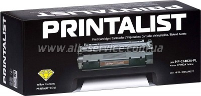  PRINTALIST HP LJ M252/ M277  CF402A Yellow (HP-CF402A-PL)