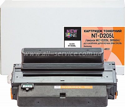  NewTone Samsung ML-3310/ 3710/ SCX-4833  MLT-D205L/ SU965A (NT-D205L)