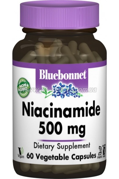  Bluebonnet Nutrition  (B3) 500, 60   (BLB0466)