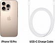  Apple iPhone 16 Pro 128GB Desert Titanium (MYNF3)