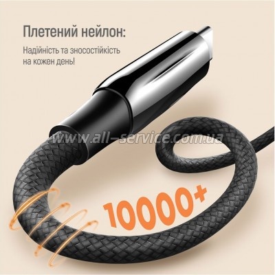 ���� ������ USB-C to USB-C 2.0m 240W black ColorWay (CW-CBPDCC070-BK)