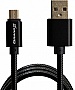 ���� ������ USB 2.0 AM to Micro 5P 1.0m Cu, 2.1A, Black Grand-X (MM-01B)