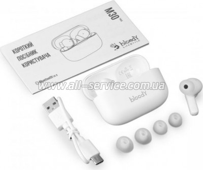  A4Tech Bloody M30 White