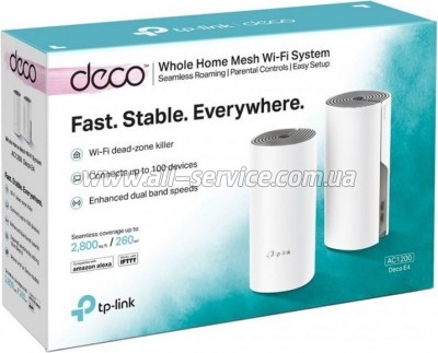   Wi-Fi TP-Link Deco-E4-2-Pack