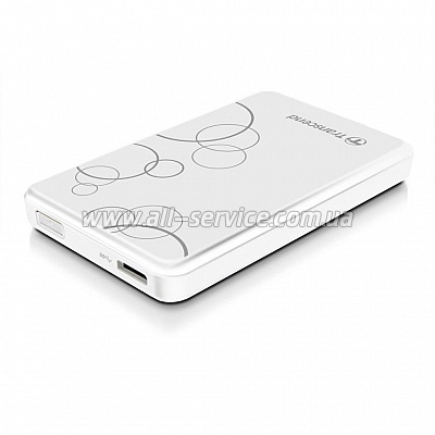 ��������� 2TB Transcend StoreJet 2.5 USB 3.0 ����� A white (TS2TSJ25A3W)