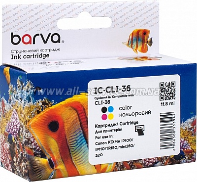 �������� Barva Canon CLI-36 / 1511B001 Color (IC-CLI-36)