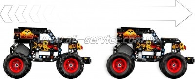 ����������� LEGO Technic Monster Jam Grave Digger ������ � �� (42219)