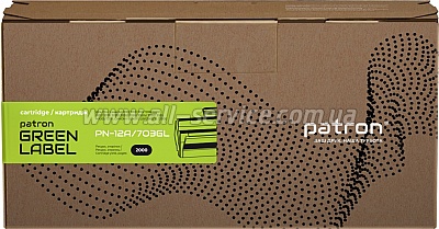 �������� Patron Green Label HP Q2612A/ Canon 703 (PN-12A/703GL)