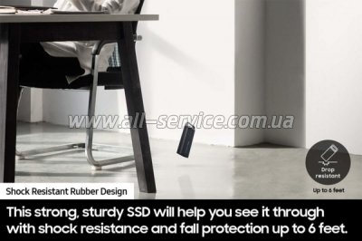  SSD USB 3.2 4TB T5 Shield Samsung (MU-PH4T0S/EU)