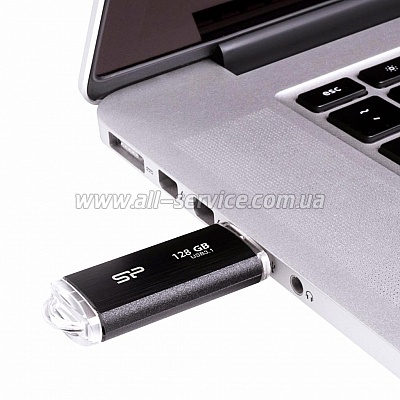  Silicon Power 64GB USB 3.0 Blaze B02 Black (SP064GBUF3B02V1K)