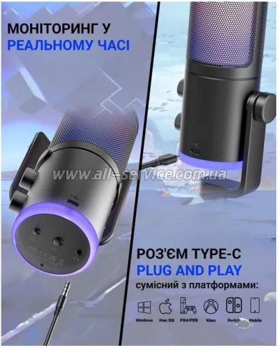  Fifine AM6 USB Black (AM6)