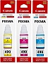  GI-490 Canon Pixma G1400/ G2400/ G3400 C/M/Y (SET490C/M/Y)