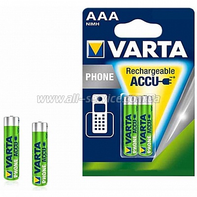  VARTA Phone ACCU AAA 550mAh BLI 2 NI-MH (58397101402)