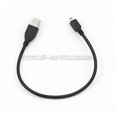  Cablexpert mini USB2.0  AM/mini USB 5P 0.3   (CCP-USB2-AM5P-1)