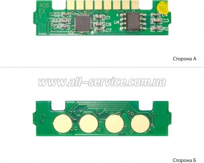 Чип WWM Samsung CLP-360/ CLX-3300/ SL-C460W Yellow (JYD-Sam-Y406S) Чип WWM Samsung CLP-360/ CLX-3300/ SL-C460W Yellow (JYD-Sam-Y406S)