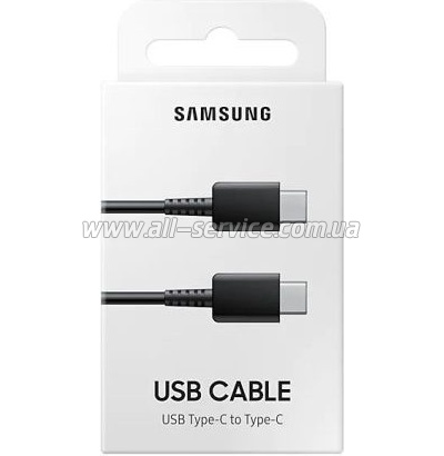 ���� ������ USB-C to USB-C black Samsung (EP-DA705BBRGRU)