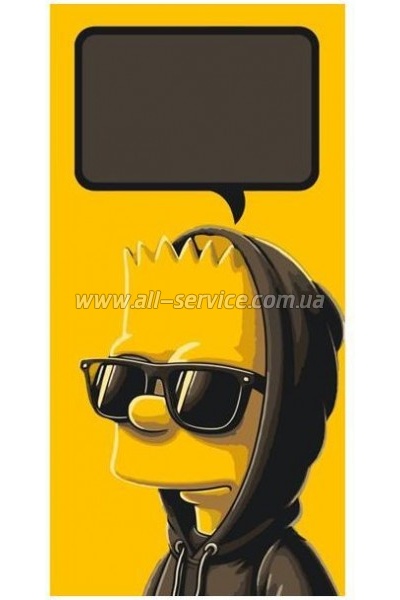 Картина по номерам ArtCraft Барт Сімпсон листівка 40х80 см (16113-AC) Картина по номерам ArtCraft Барт Сімпсон листівка 40х80 см (16113-AC)