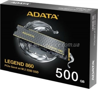  SSD M.2 2280 500GB SLEG 860 ADATA (SLEG-860-500GCS)