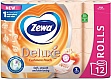Туалетная бумага Zewa Deluxe Персик 3 слоя 12 рулонов (7322541396026) Туалетная бумага Zewa Deluxe Персик 3 слоя 12 рулонов (7322541396026)