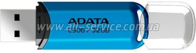  ADATA 32GB C906 Blue USB 2.0 (AC906-32G-RWB)