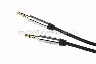 2E jack 3.5-M/ jack 3.5-M, 1.8 Black (2E-W3539bl)