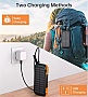Батарея универсальная Choetech 10000mAh solar Black/ Orange (B659-OR) Батарея универсальная Choetech 10000mAh solar Black/ Orange (B659-OR)