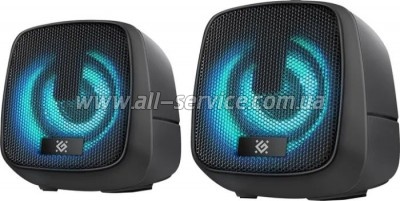   Defender J2 LED USB Black (65962)