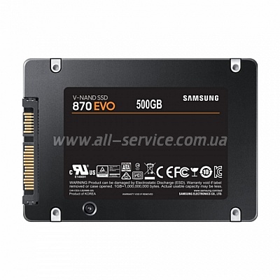 SSD  Samsung SSD 870 EVO 500 GB (MZ-77E500BW)