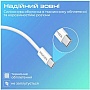 ���� ������ USB-C to USB-C 2.0m 60W PD EcoLine-CC200 white Promate (ecoline-cc200.white)