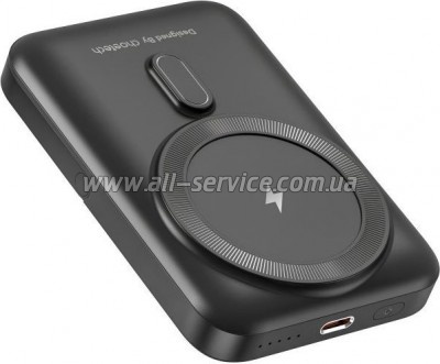   Choetech Magnetic Wireless 10000mAh Black (B743-CCBK)