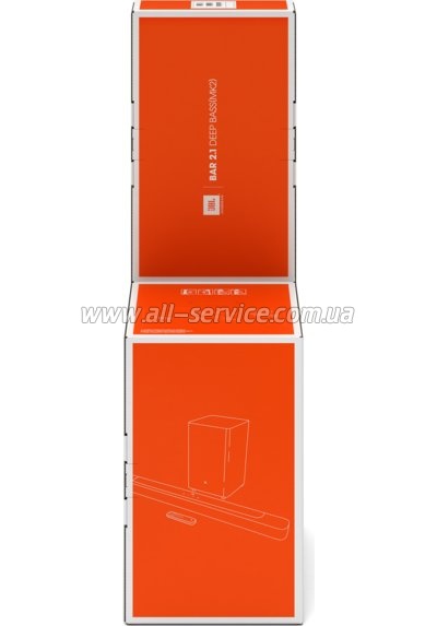   JBL Bar 2.1 Deep Bass MK2 Black (JBLBAR21DBM2BLKEP)