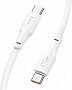 ���� ������ USB-C to USB-C 1.0m 240W TPE X93 white HOCO (6931474790736)