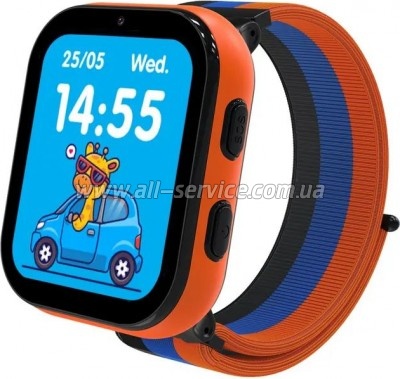 - Gelius Pro GP-PK008 (Rainbow) Black Kids smart watch with GPS/4G (Pro GP-PK008 (Rainbow) Black)
