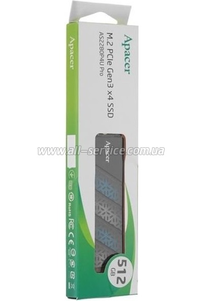 SSD  M.2 2280 512GB Apacer (AP512GAS2280P4UPRO-1)