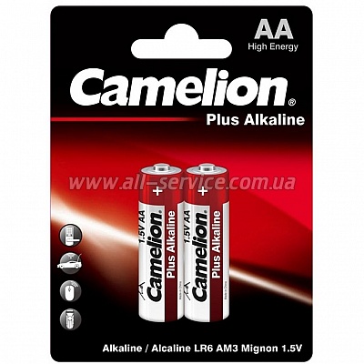  Camelion AA LR6/2BL Plus Alkaline (LR6-BP2)