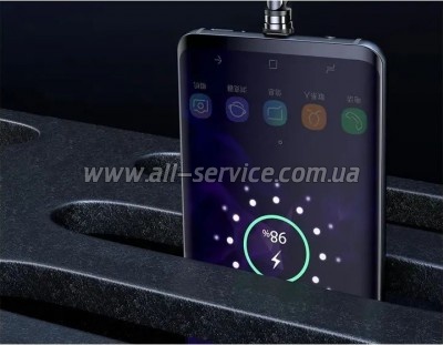 ���� ������ USB 2.0 AM to Micro 5P 1.0m magnetic black Essager (EXCCXM-WC0G)