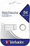  Verbatim 64GB Metal Executive Silver USB 2.0 (98750)