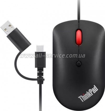  Lenovo ThinkPad USB-C Black (4Y51D20850)