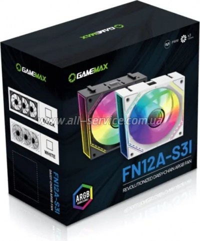    Gamemax FN12A-S3I-W