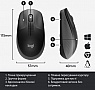  Logitech M190 Charcoal (910-005905)