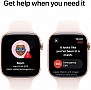 - Apple Watch Series 10 GPS 46mm Rose Gold Aluminium Case with Light Blush Sport Band - S/M (MWWT3QH/A)