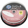Диск DVD HP DVD+R 8.5GB 8X DL IJ PRINT 10шт Spindle (69306/DRE00060WIP-3)