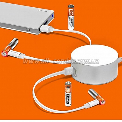 ����������� ColorWay AA� micro USB 400 ��� 1.5� (Li-Polymer) (2��) (CW-UBAAA-01)