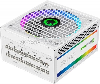 ���� ������� Gamemax 750W (RGB 750 PRO WH (ATX3.0/3.1 PCI)