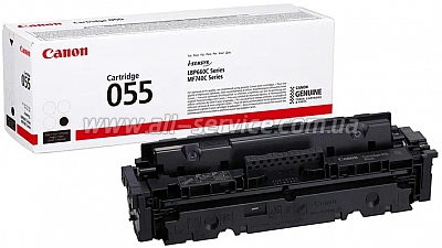 Картридж 055 Canon i-sensys MF742Cdw/ MF744Cdw/ MF746Cx/ LBP663Cdw/ LBP664Cx Black (3016C002) Картридж 055 Canon i-sensys MF742Cdw/ MF744Cdw/ MF746Cx/ LBP663Cdw/ LBP664Cx Black (3016C002)