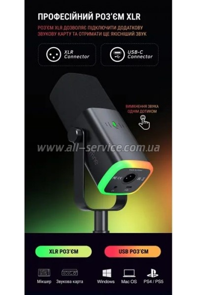  Fifine AM8 USB/XLR Black (AM8)