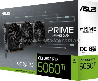  ASUS GeForce RTX5060Ti 8Gb PRIME OC (PRIME-RTX5060TI-O8G)