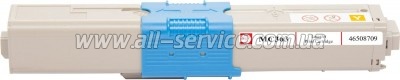 �����-�������� BASF OKI MC363dn ������ 46508709 Yellow (BASF-KT-46508709)