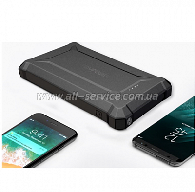   RAVPower 20100mAh Waterproof PD 45W+QC3 Black (RP-PB097)